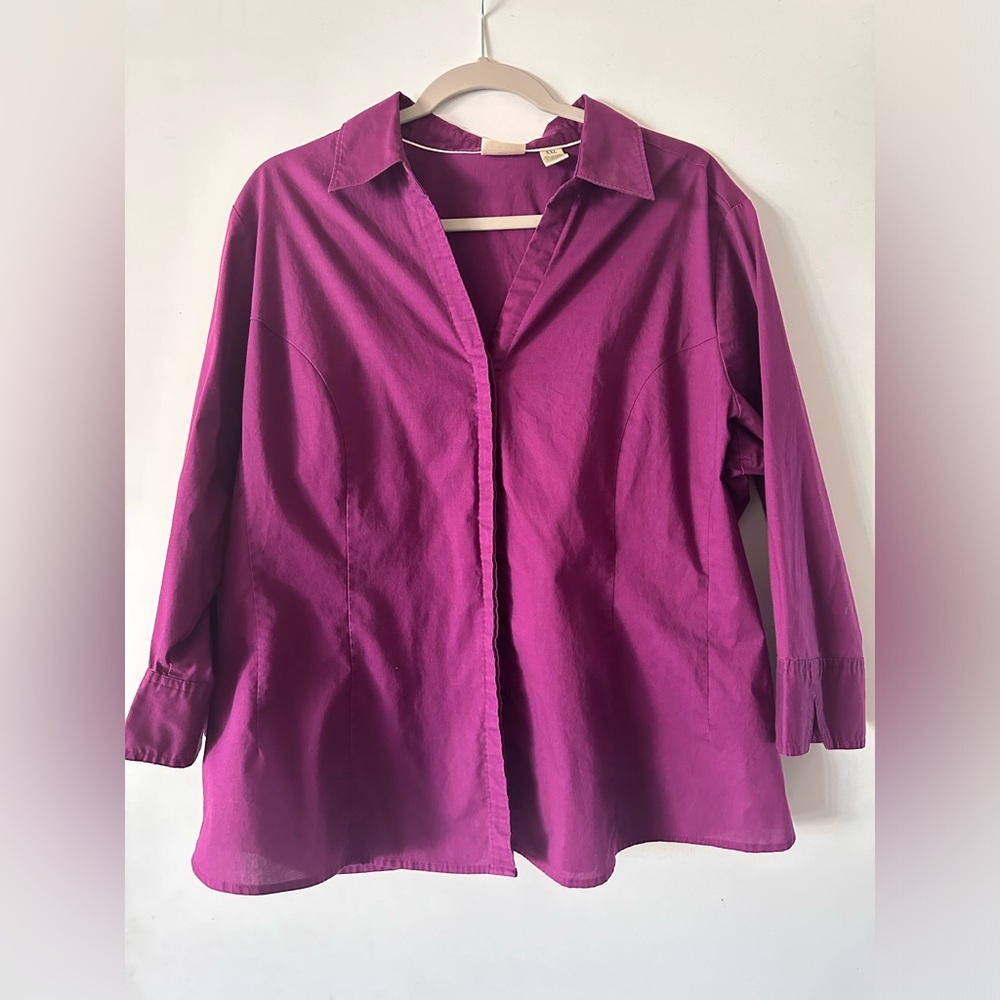 Riders by Lee women’s button down long sleeve shirt